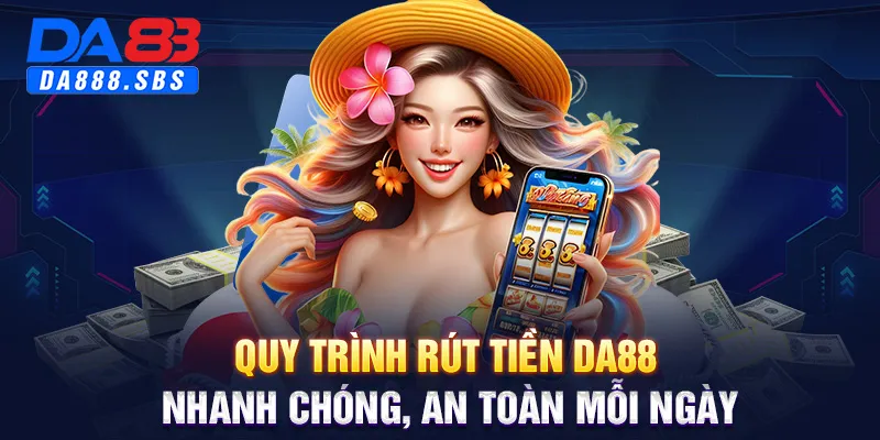 Quy trình rút tiền DA88 nhanh chóng, an toàn mỗi ngày